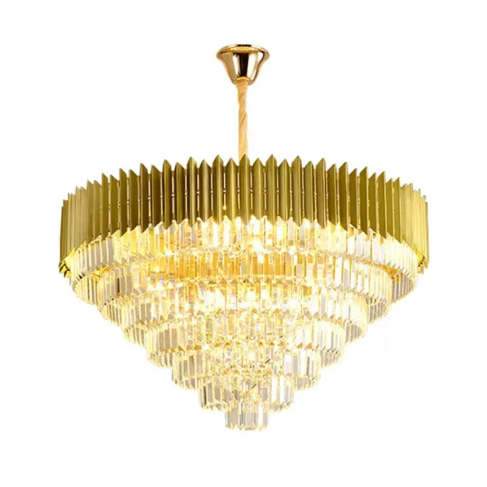 Konig Lighting China Crystal Light Chandelier Factory Hotel Hall Large Crystal Chandelier Pendant Lamp for Restaurant OEM ODM Custom Crystal Ceiling Lamp