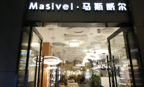 Masivel Factory CE SAA Certificated 3-Ring Type LED Ceiling Light 100W