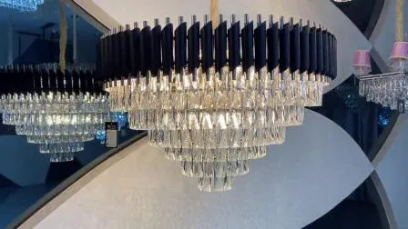 Modern Indoor Lighting Home Decoration Ceiling Lamp Luxury Pendant Light Crystal Chandelier