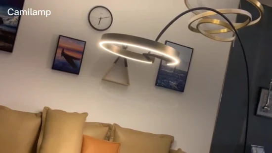 Modern Lighting, Bedroom, Kitchen Chandelier, Ring LED Lights, Round Lights, Living Room